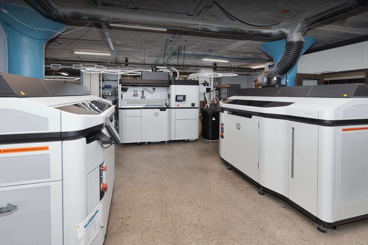 Rapid Drone Parts production floor in Pittsburgh, PA